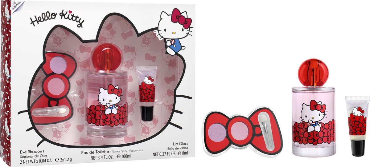 Hello Kitty Set EDT 100 ml + Cosmetic Kit - AirVal