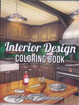 Interior Design Coloring Book - Jade Summer - Kleurboek voor volwassenen