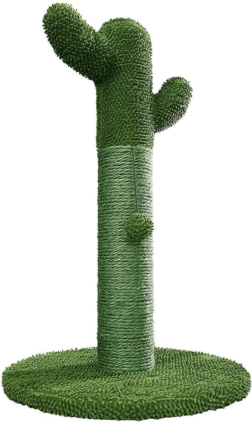 S.old - Krabpaal voor Katten - Cactus - met Kattenspeeltje - H 65 cm