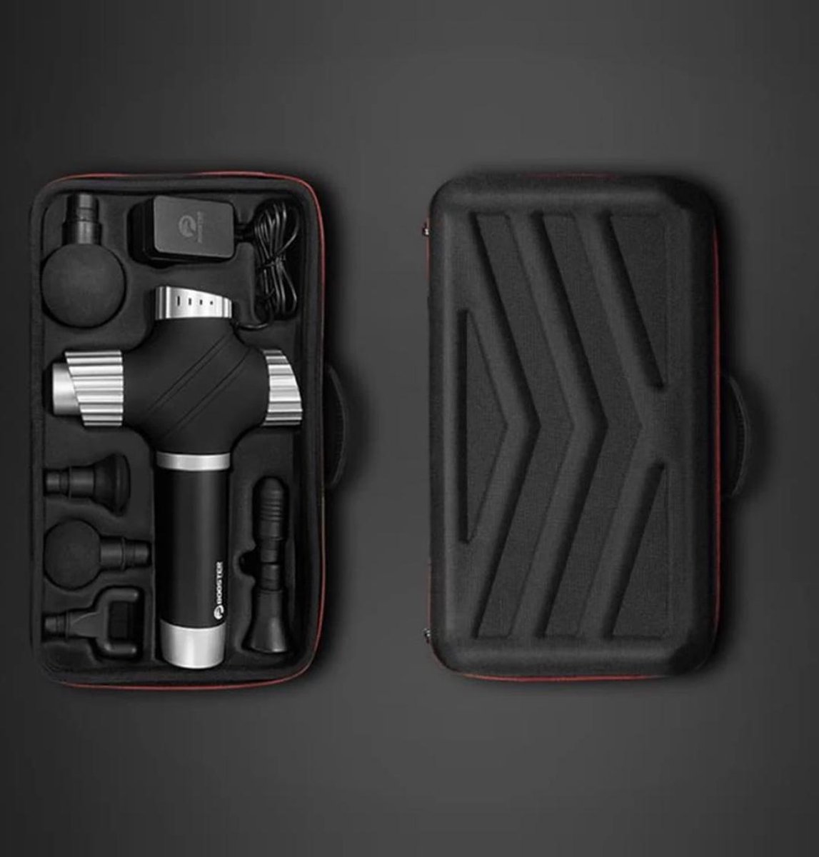 Afbeelding 3 van BOOSTER X2 Massage Gun - Massage Apparaat Professioneel - PRO Massage Inclusief 6 Accesoires