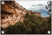 Tuinposter –Mesa Verde National Park - Amerika– 150x100 Foto op Tuinposter (wanddecoratie voor buiten en binnen)