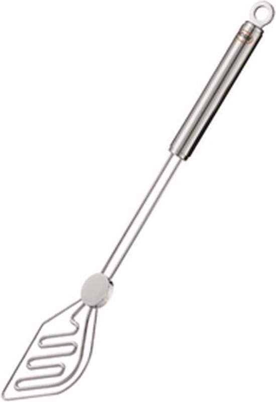 Rösle Roerlepel – RVS – 31,5 cm – Zilver. Met deze multifunctionele roerspatel van Rösle klop, spatel of roer je al jouw heerlijke ingrediënten gemakkelijk door in de pan of ovenschaal