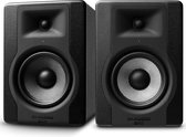 M-Audio BX5 D3 paar - Compacte 2-weg 5-inch studiomonitors / luidsprekers, actief, voor muziekproductie of -menging, met geïntegreerde akoestische ruimteregeling, 2 stuks