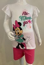 Disney Minnie Mouse short pyjama. Maat: 116 cm / 6 jaar