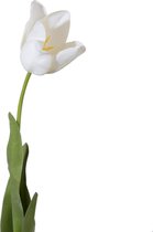 Viv! Home Luxuries Tulp - zijden bloem - wit - topkwaliteit