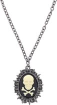 Zac's Alter Ego Ketting Cameo Skull on Chain