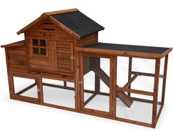sweeek - Kippenhok geline, 193x75x115cm