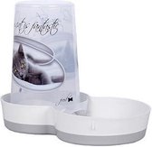 RIGA I LOVE MY CAT 2-in-1 Dispenser - Water - Kroketten - 1,5 L