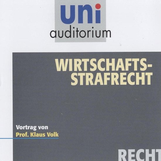 Wirtschaftsstrafrecht - cover