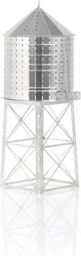 bol.com | Mini NY Water Tower Bouwpakket - Tiny Miniature Stainless ...