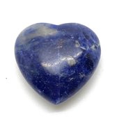 Sodaliet hart 4 cm edelsteen werking inzicht steen communicatie steen