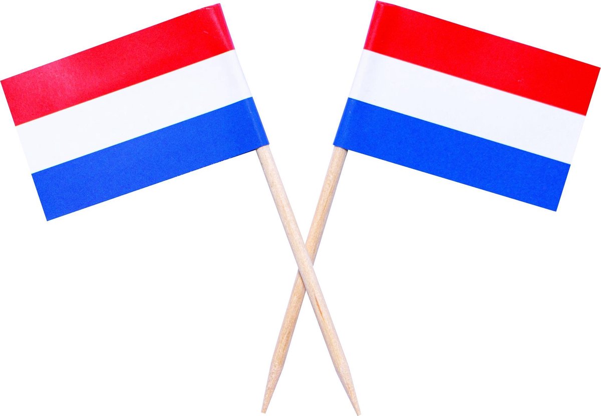 Wisa partyprikkers Nederland 200 Stuks