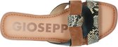 Gioseppo Lantana slippers bruin - Maat 37