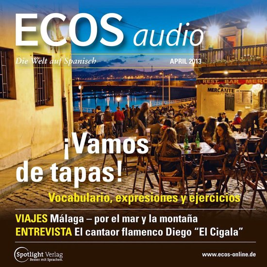 Spanisch lernen Audio - Tapas: Wortschatz und Wendungen - cover