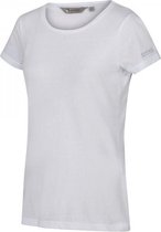 Regatta Carlie Coolweave-Katoenen T-Shirt Voor Dames Wit