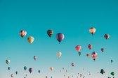 Schilderij luchtballonnen 150 x 100 - Pixello - canvas - woonkamer - slaapkamer - print