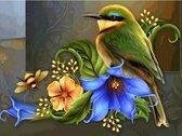 Diamond Painting Vogels - #1 - 50 x 60 cm - Maak Zelf de Mooiste Schilderijen