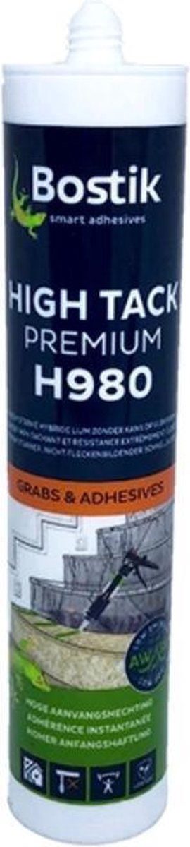 Bostik High Tack kit Premium H980 blanc (boîte 12x290ml) | bol.com