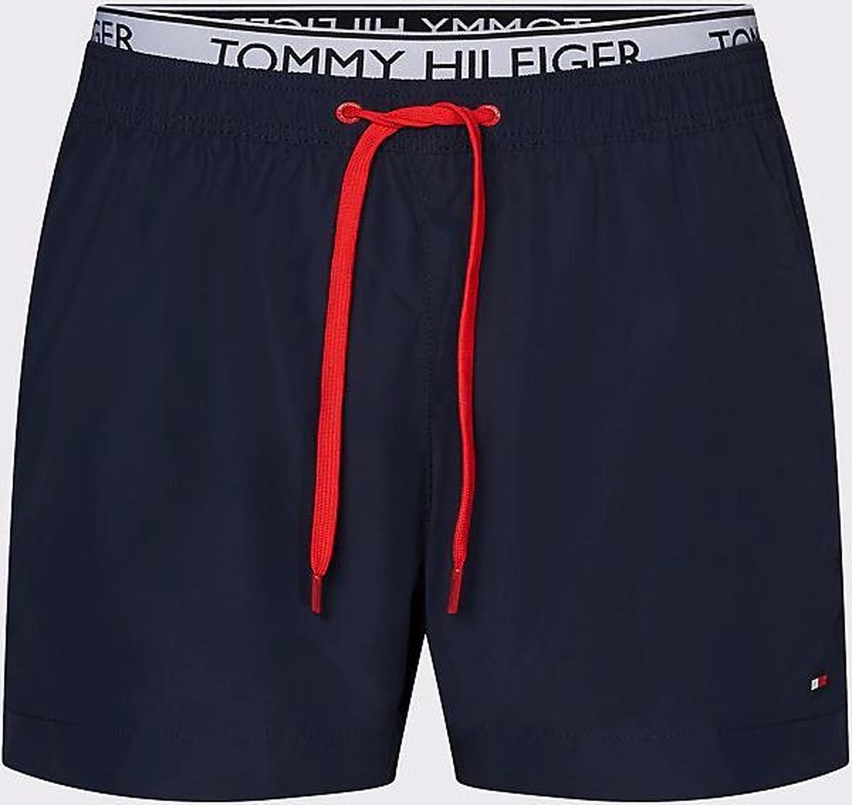 Tommy Hilfiger heren zwembroek logo tailleband - navy | bol