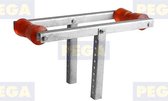 Kort schommelstuk as / 2 kielrollen Lengte 60 cm (162.65)
