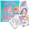 foto van Top Model - Fantasy Silver Art Design Book (411237) /Arts and Crafts
