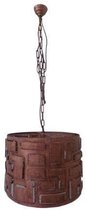 Deco4yourhome - Metaal _ Cilinder Hanglamp - 60cm - Antiek Koper