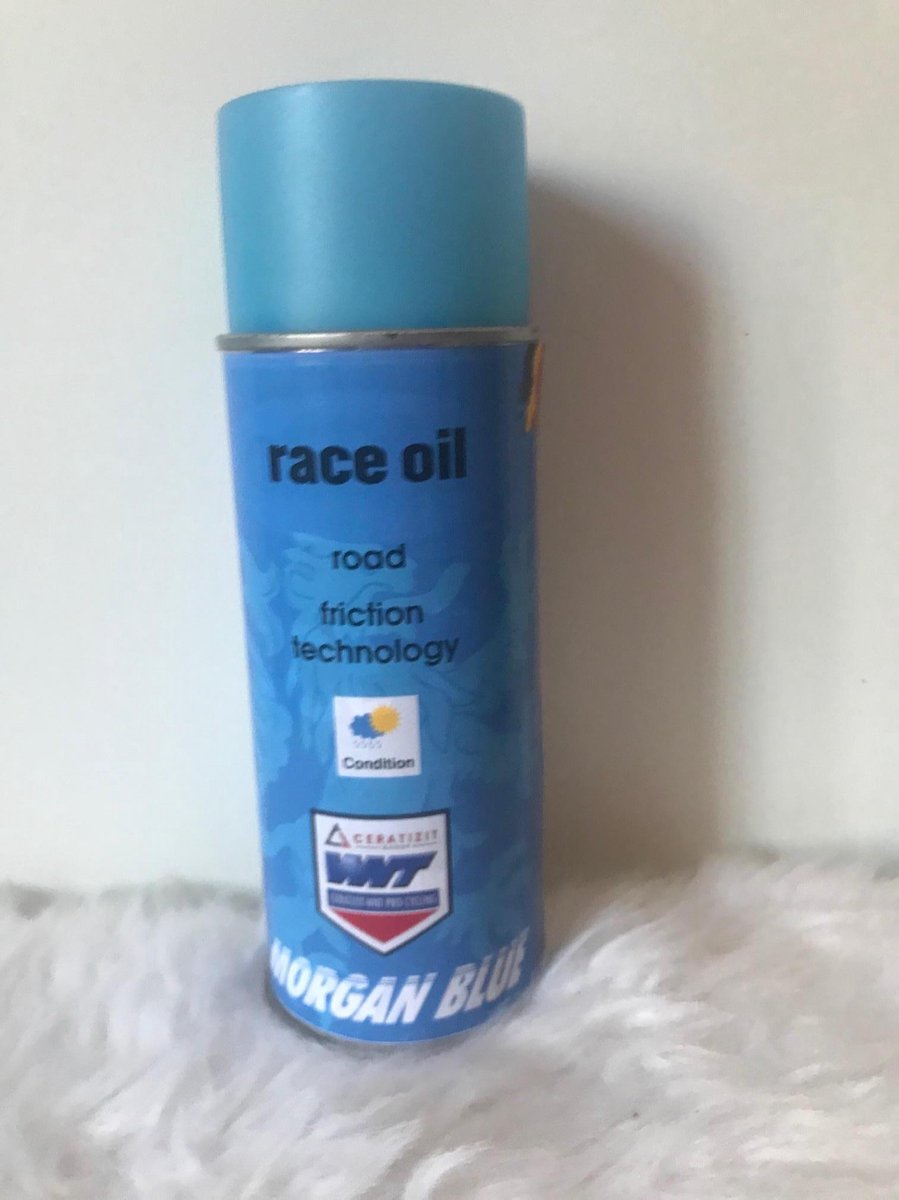 Race Oil Morgan Blue 400cc - smeermiddel racefiets- kettingolie-  kettingbescherming-... | bol.com