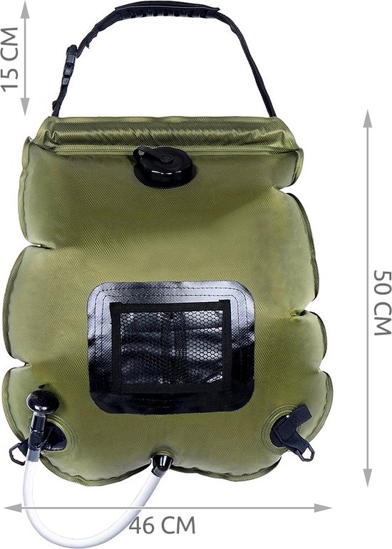 Trizand Toeristische Campingdouche - PVC - 20 liter van Trizand — afbeelding 5
