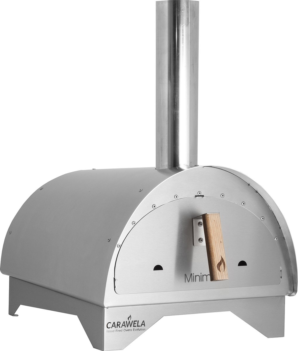 Carawela Minimo pizza oven hout gestookt