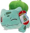 foto van Pokémon Knuffel Bulbasaur Junior 20 Cm Pluche Blauw/groen