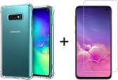 Samsung Galaxy S10e Hoesje Shock Proof - 1x samsung galaxy s10e screenprotector