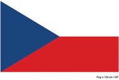 Vlag Tsjechië | Tsjechische vlag 150x90cm