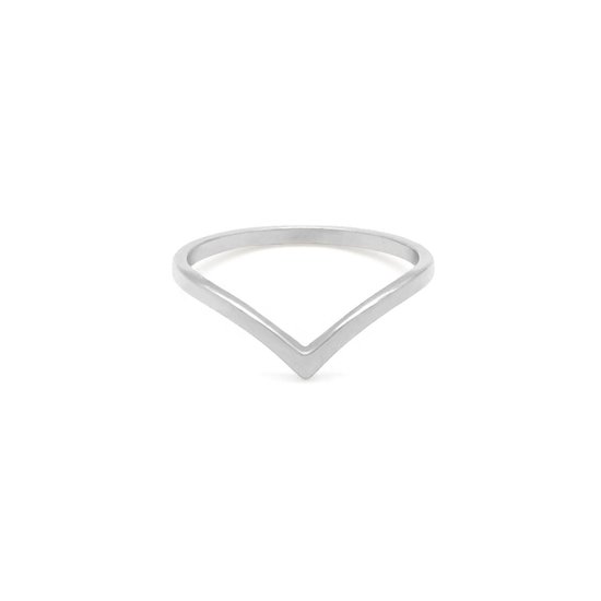 Cocora Wishbone Ring Zilver - Dames | bol.com