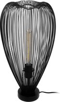 MENZA Arne Lamp H50 Black Wire Small