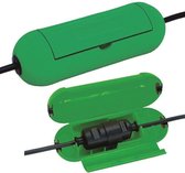 Brennenstuhl Safe-Box voor verlengsnoer/stekker (beschermingscapsule voor kabel, voor binnengebruik) groen