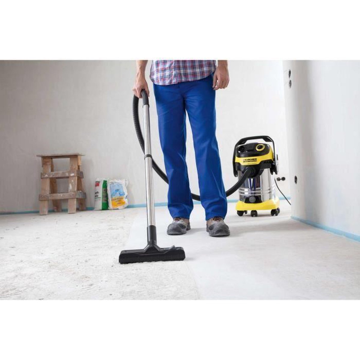 Karcher - Kärcher MV 6 P Premium 30 L Aspirateur sans sac Sec&humide 2000 W  - Aspirateur traîneau - Rue du Commerce