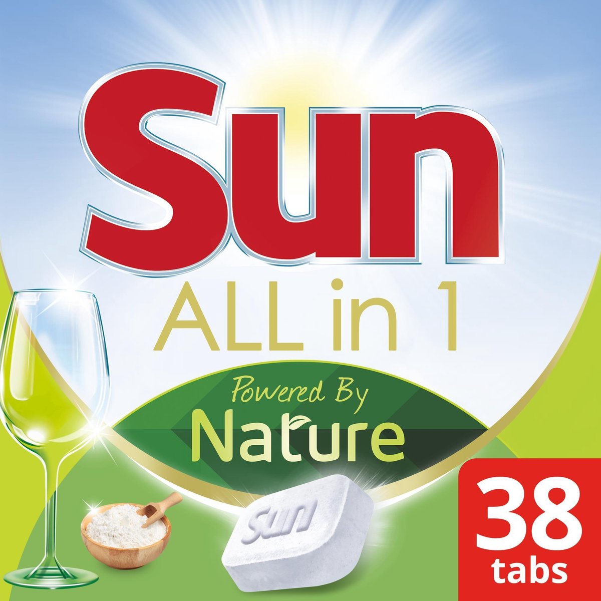 Goedkoopste Sun All-in-1 Tab Powered by Nature - 38 tabletten