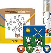 Nijntje Kleur Kaarten Potloden Magneet Pakket