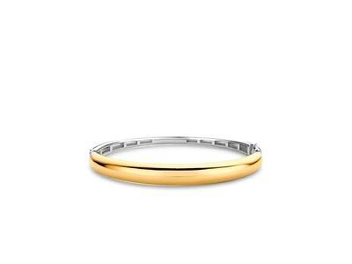 TI SENTO Dames Armband - 925 zilver - Zilver geel verguld - Maat M - 2915SY