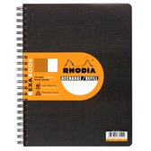 Recharge Rhodia ExaBook - A4 + Lignes noires
