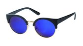 Kost Zonnebril Dames Panto Blauw/zwart (pz20-044)