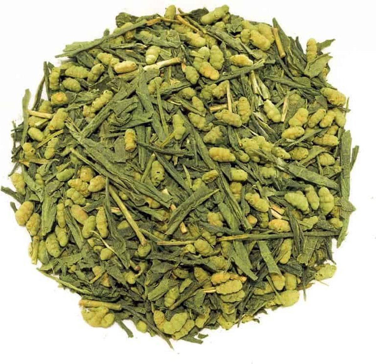Kirishima Genmaicha met Matcha (matcha-iri) van Familie Hayashi (Bio) 100 gr.