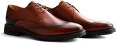 Travelin Reading - Heren veterschoen - Cognac leer - Maat 45