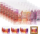Amsterdam Placemat Onderzetter Pakket