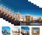 Rotterdam Placemat Onderzetter Pakket