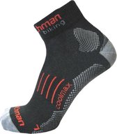 Northman Outdoor Rapid Biking Sportsokken Zwart/rood Mt 42-44