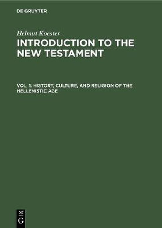 History, Culture, and Religion of the Hellenistic Age - cover