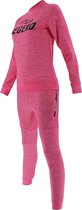 Joggingpak met Sweater Meisjes/Dames Roze SlimFit Polyester  8-9 jaar