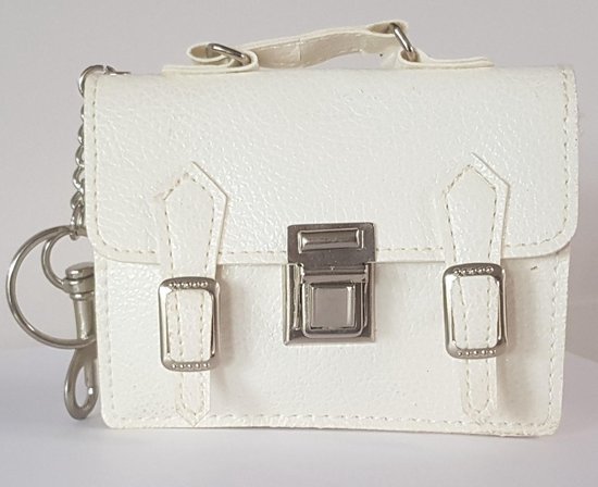Pochette portefeuille (ceinture) blanc