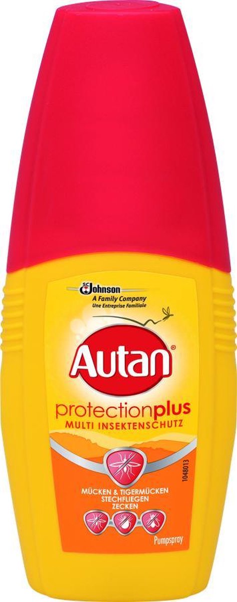 AUTAN Spray répulsif corporel anti-moustiques communs tigres & tropicaux  100ml pas cher 